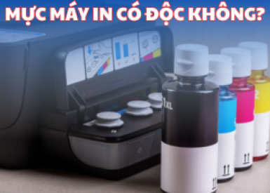 ​Mực In Có Độc Không? Cách Hạn Chế Độc Hại Từ Mùi Mực Máy In