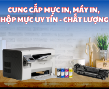 Cung Cấp Mực In, Máy In, Hộp Mực Uy Tín - Chất Lượng Tại TP. HCM