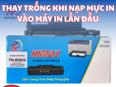 LÝ DO QUAN TRỌNG CỦA VIỆC THAY TRỐNG KHI NẠP MỰC IN VÀO MÁY IN LẦN ĐẦU