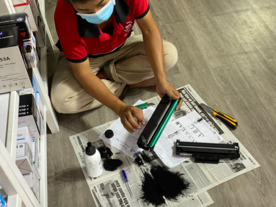 Lỗi sai thường gặp khi tự đổ mực máy in tại nhà